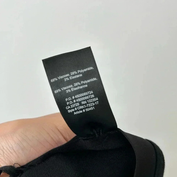 Aritzia Babaton black pencil slit skirt - Picture 8 of 11